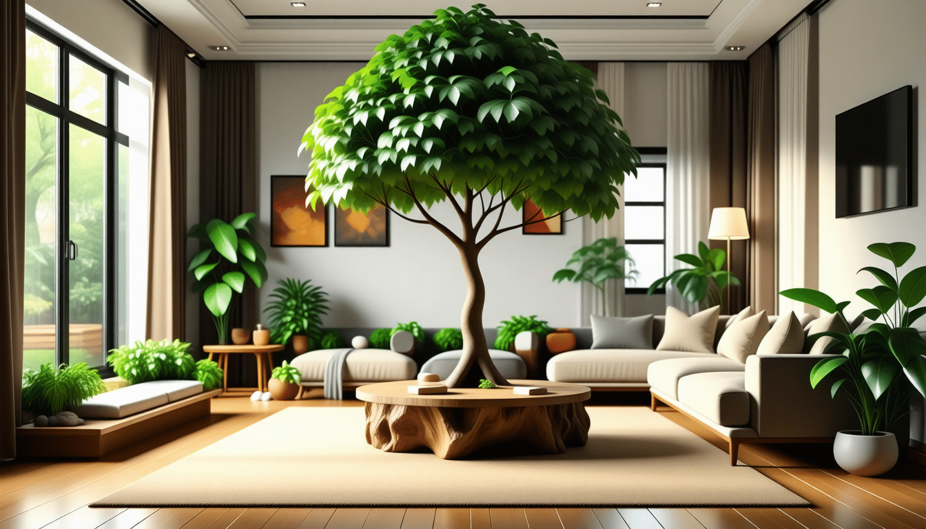 découvrez comment intégrer un arbre au cœur de votre salon pour une déco naturelle et originale. conseils pratiques, choix des espèces et astuces pour un espace de vie verdoyant et apaisant.