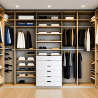 Optimiser le rangement dans un placard inexistant